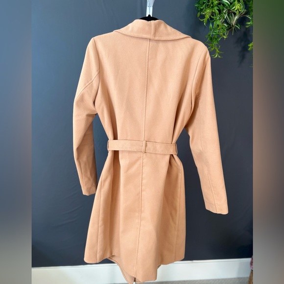 Jacqueline De Yong Trench coat. Suede feel. - Picture 10 of 16